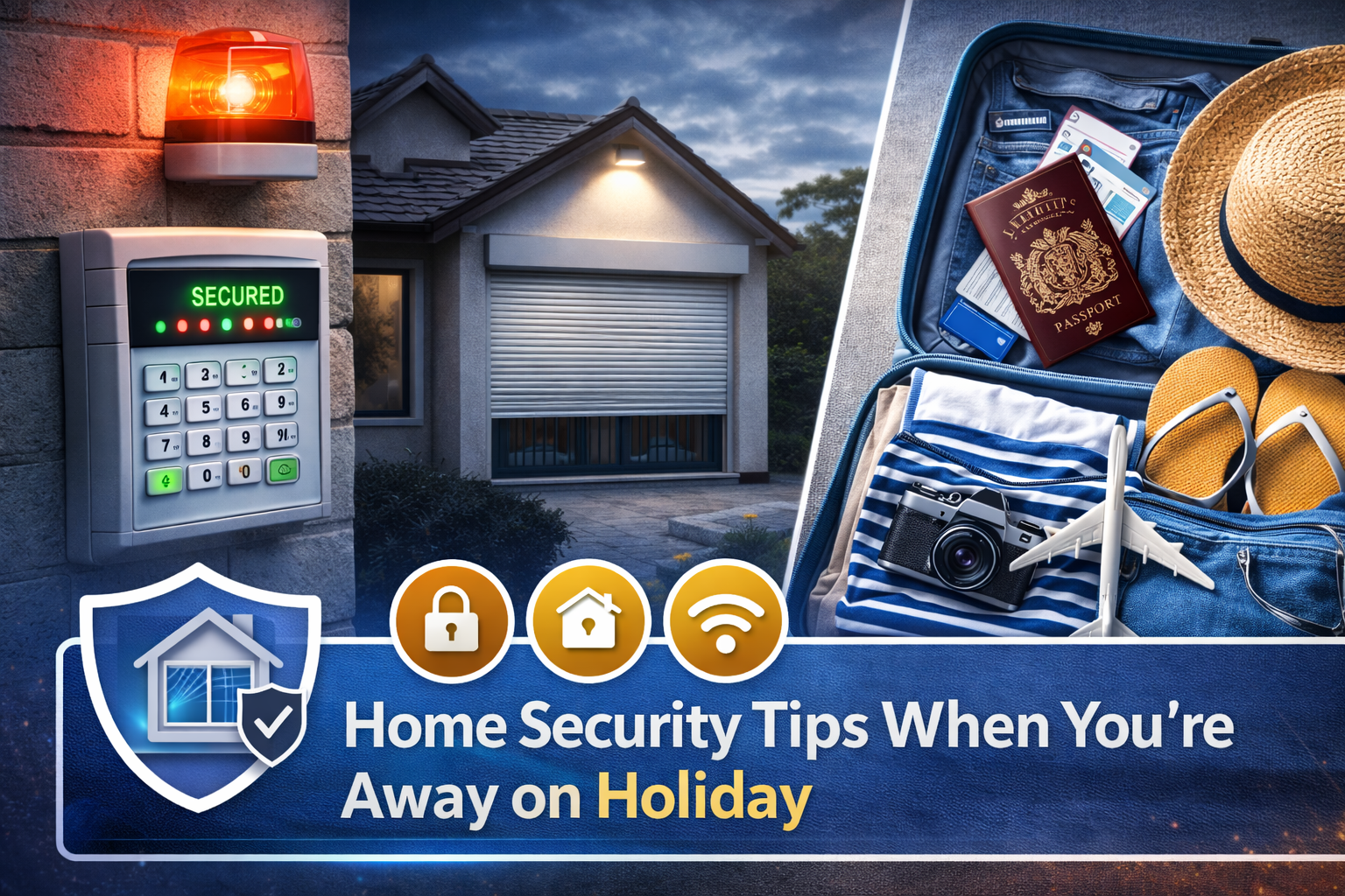 Home Security Tips When You’re Away on Holiday - My Store