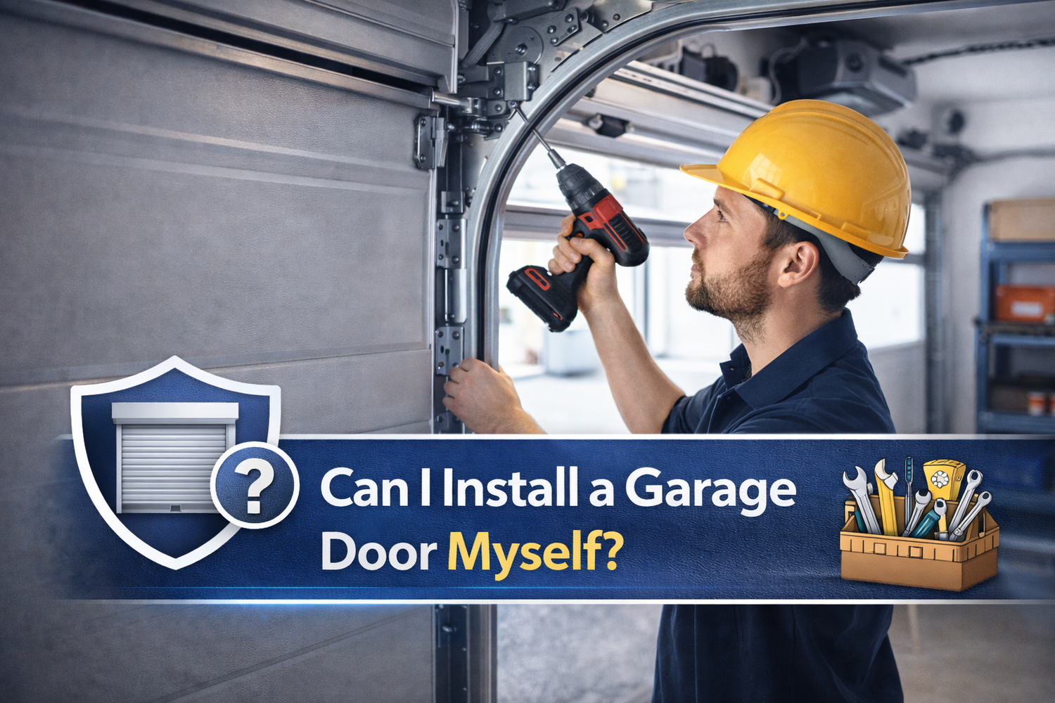 Can I Install a Garage Door Myself? - My Store