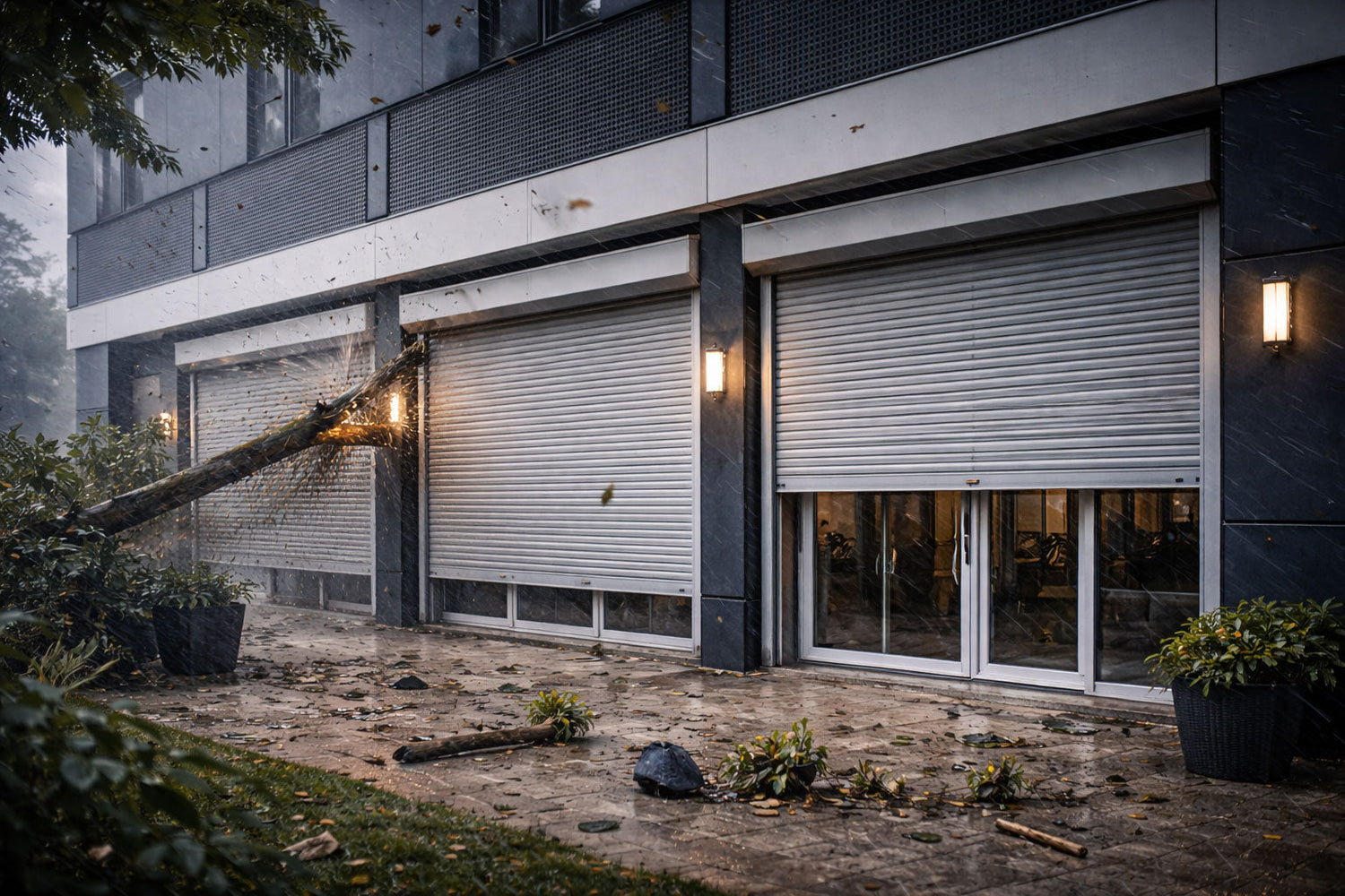 Wind Rated Roller Shutters When Storms Hit Britain - My Store