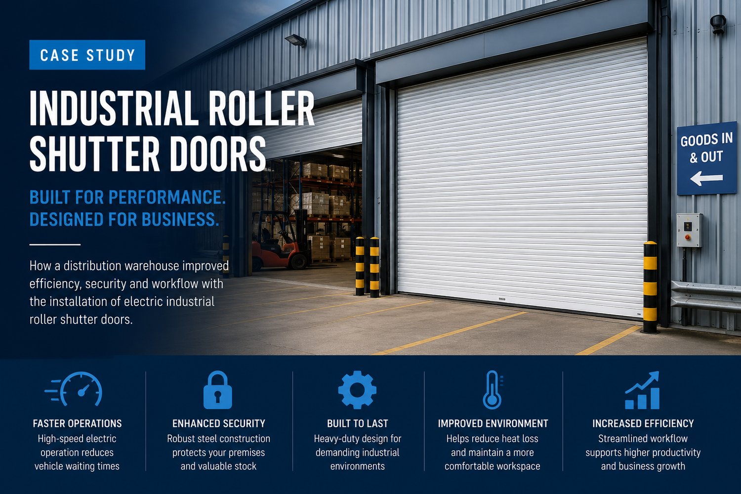 Case Study: Installing Industrial Roller Shutter Doors for a Busy Distribution Warehouse - My Store