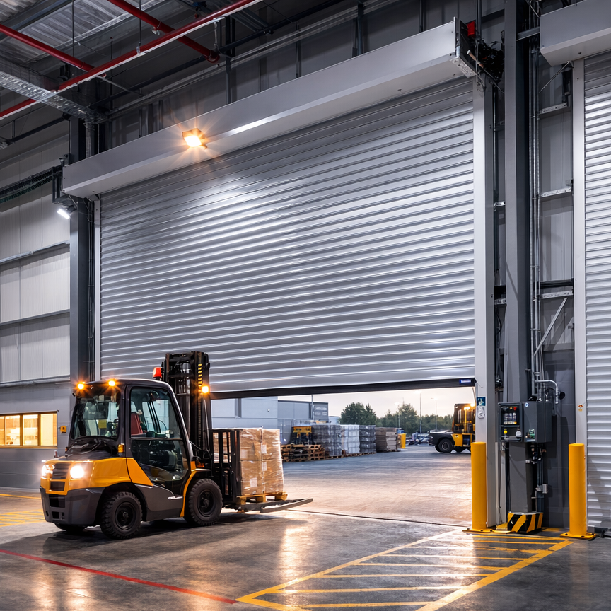 Navigating the Risks: Understanding the Dangers of Roller Shutters and Industrial Doors - My Store
