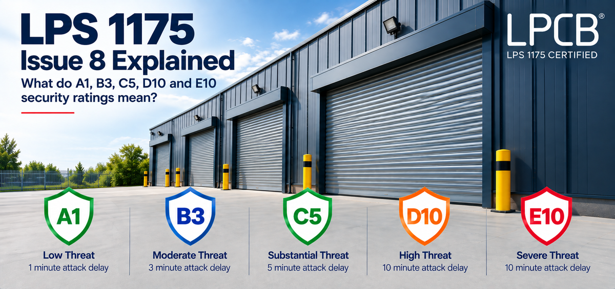 LPS 1175 Issue 8 Explained: What Do A1, B3, C5, D10 and E10 Security Ratings Mean?
