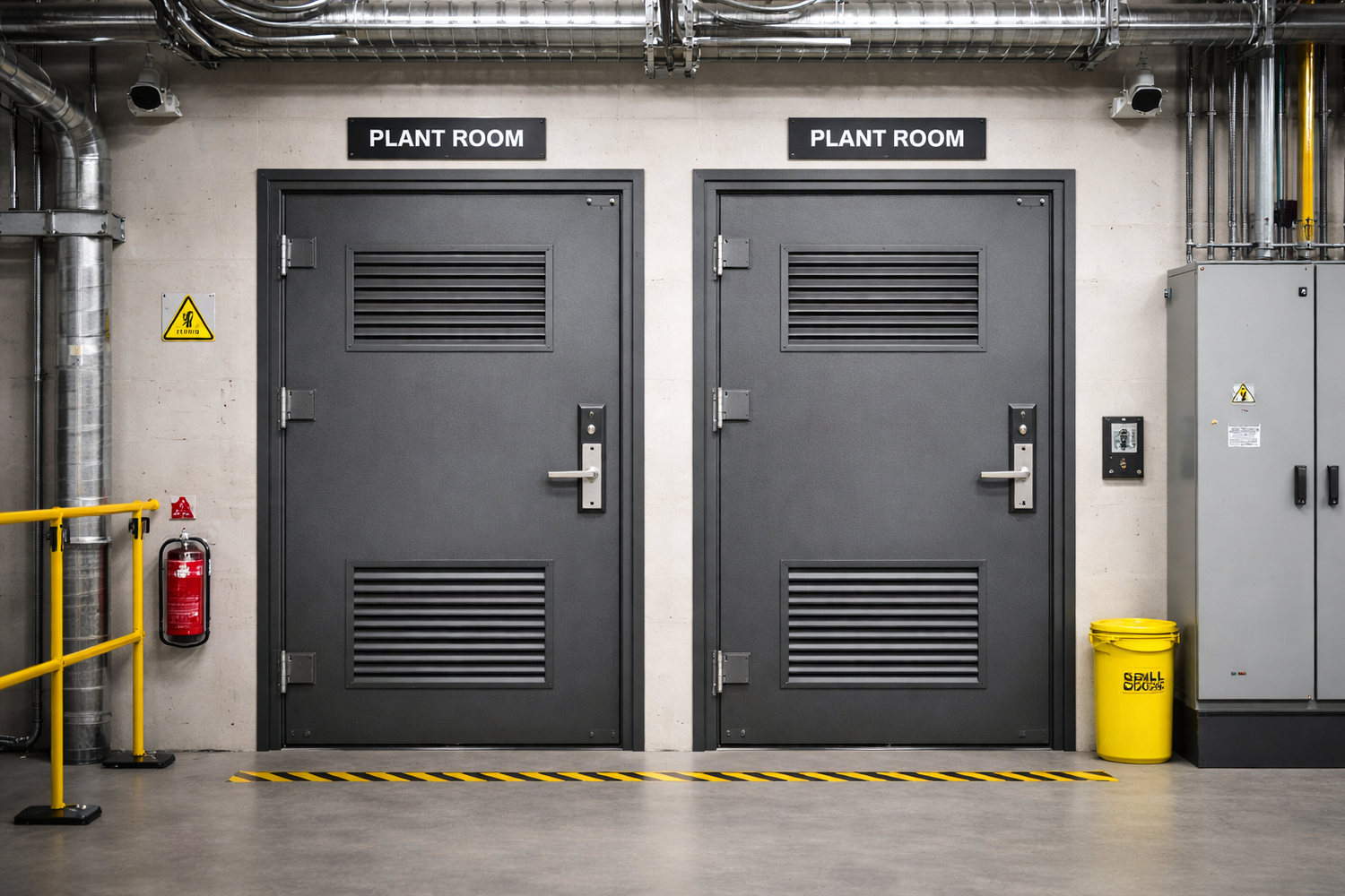 Case Study: Steel Security Louvre Doors for a High-Availability Data Centre - My Store