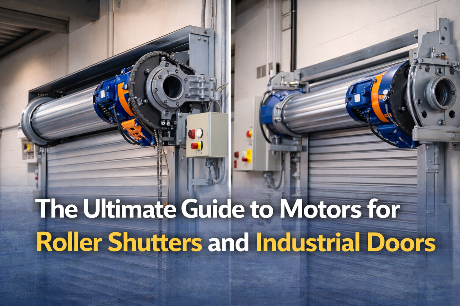 The Ultimate Guide to Motors for Roller Shutters and Industrial Doors - My Store