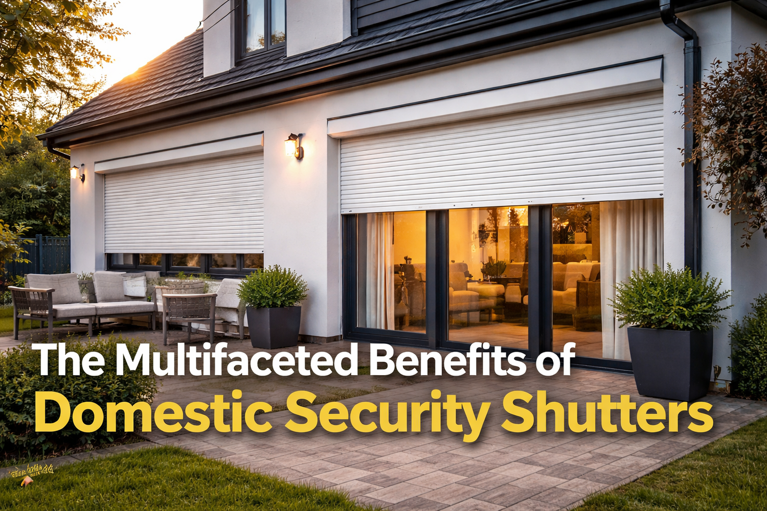 The Multifaceted Benefits of Domestic Security Shutters - My Store