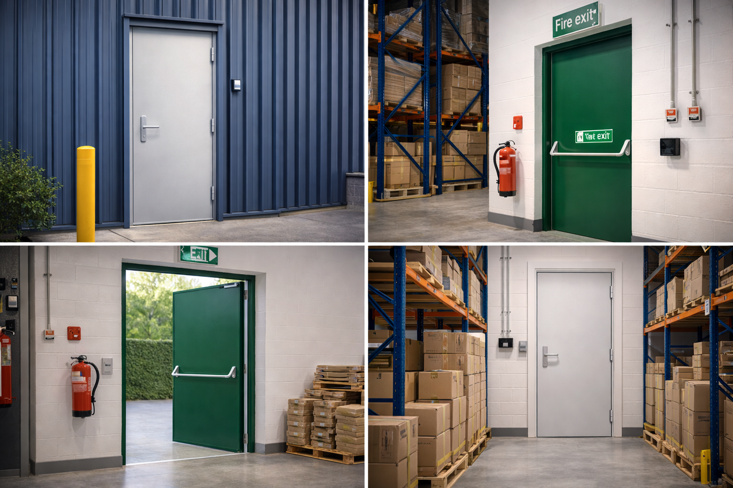 Case Study: Enhancing Safety & Security with Steel Doors and Steel Fire Exit Doors for a Growing E-Commerce Business - My Store