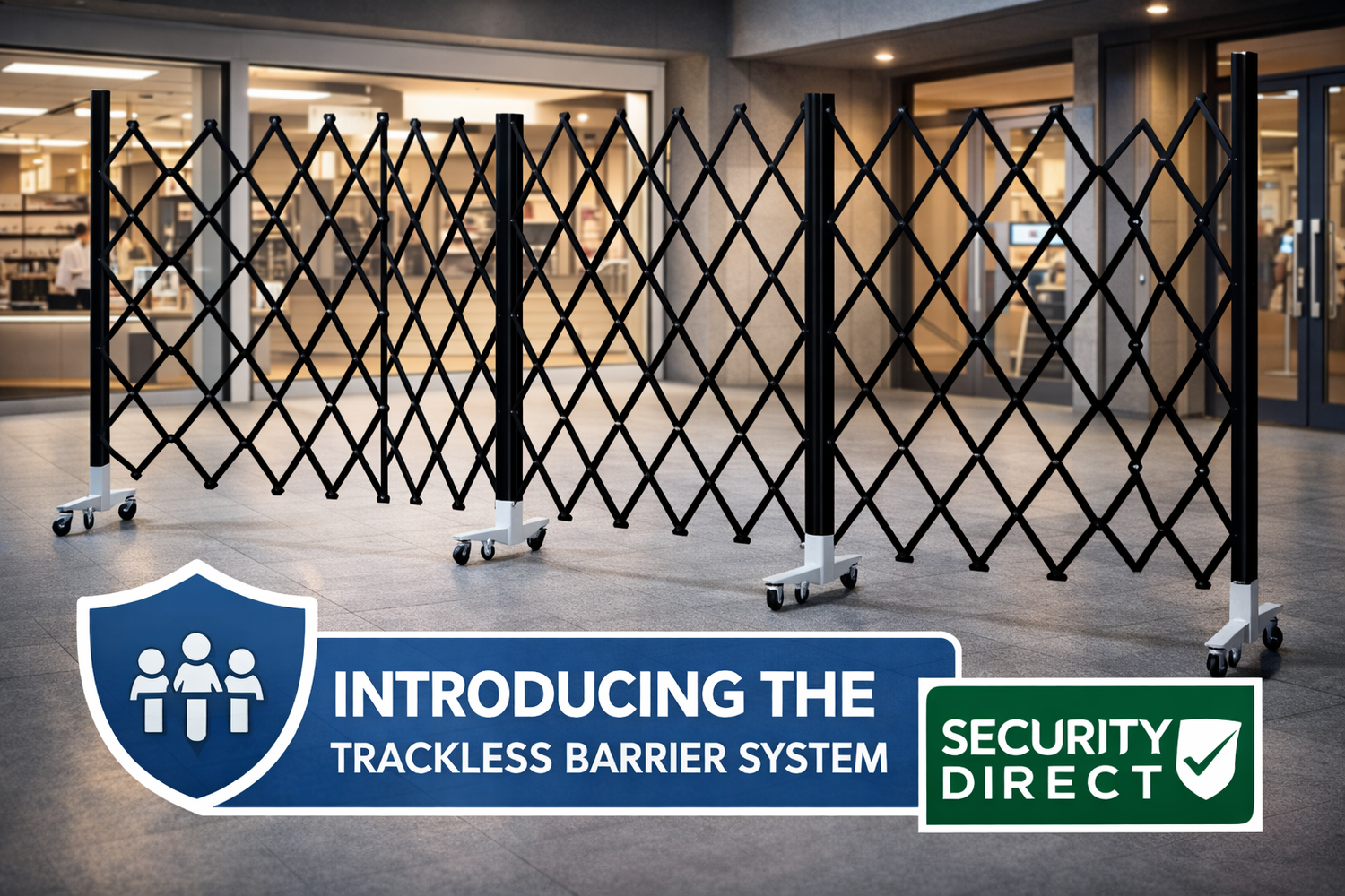 Introducing the Trackless Barrier System from Security Direct - My Store