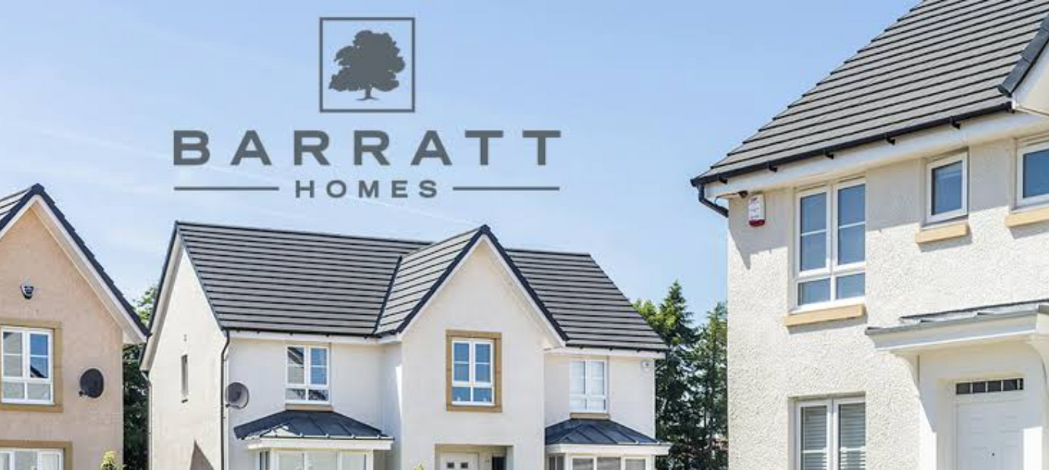 Modern residential homes with security features by Barratt Homes