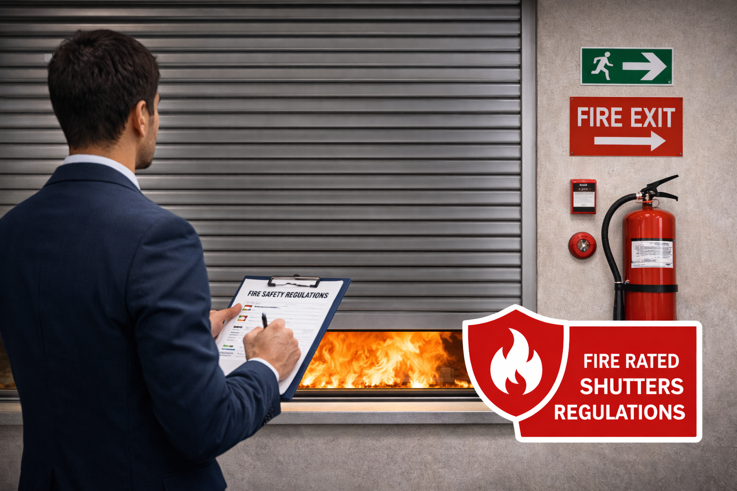 Stay Fire Safe: Complying with Fire Rated Shutters Regulations - My Store