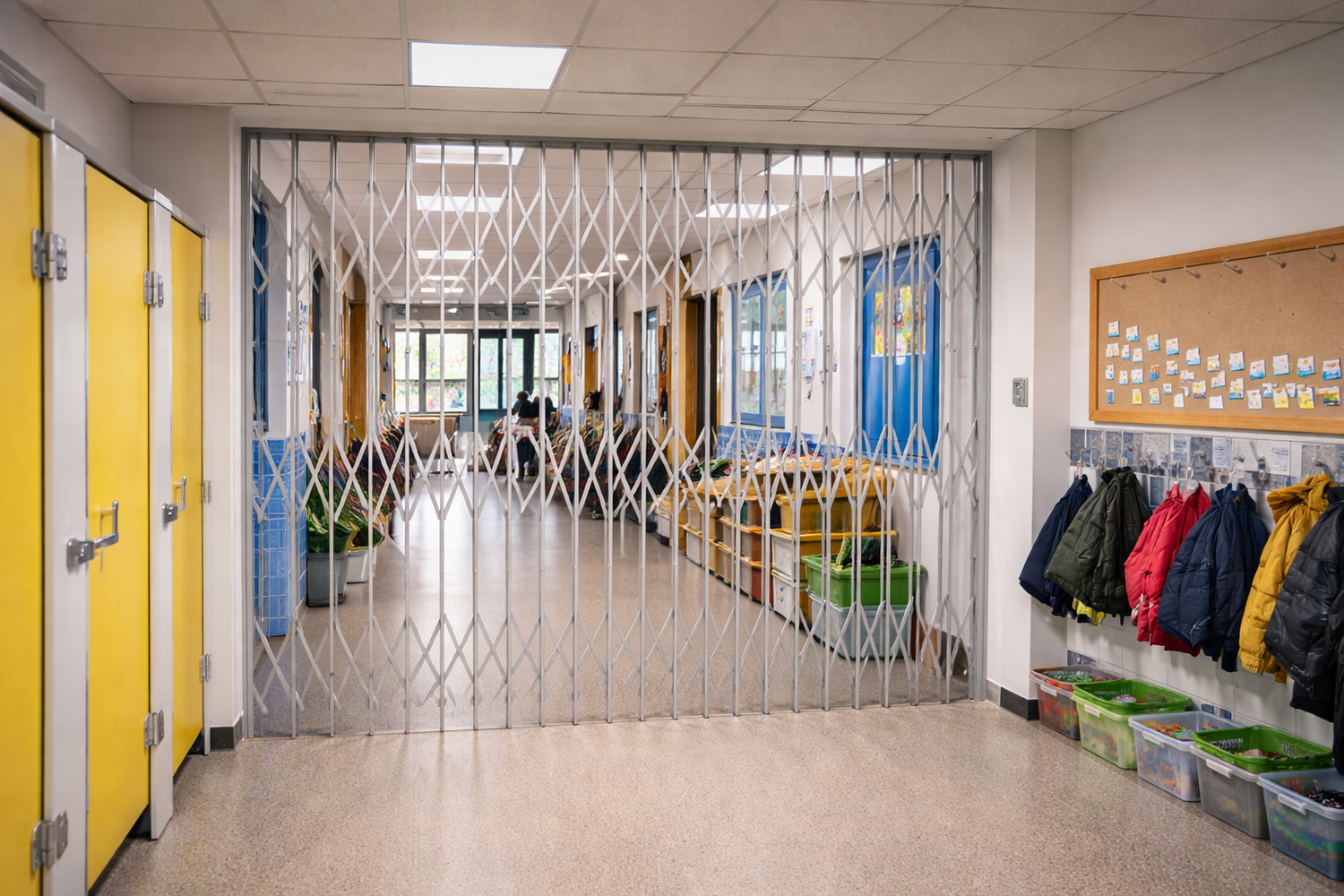 Case Study – Security Grilles in Schools: Partitioning Toilets, Separating Spaces and Securing Areas at Set Times - My Store