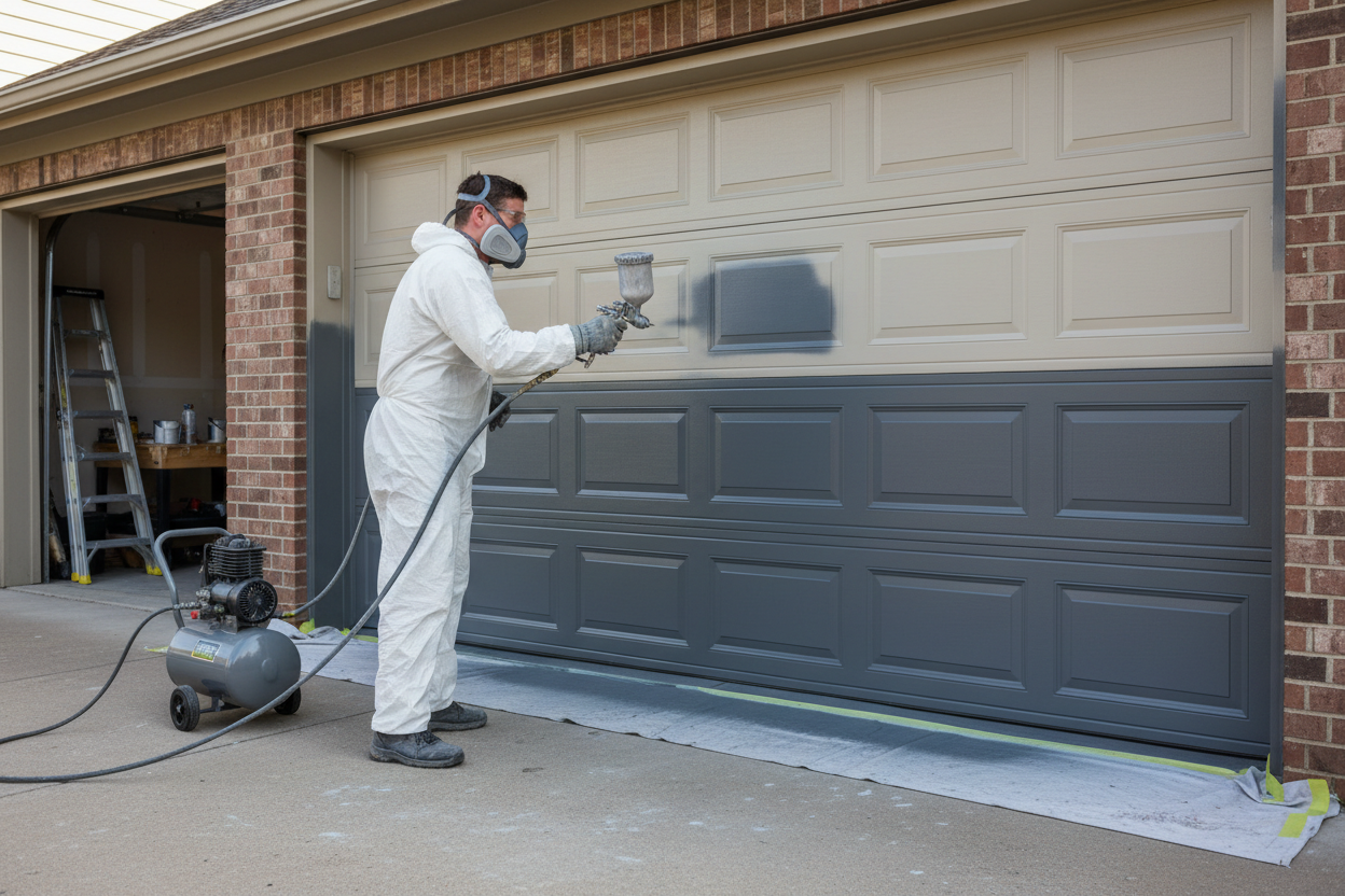 Can You Paint a Roller Garage Door? - My Store