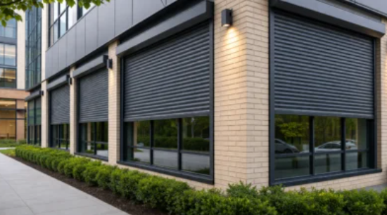 Case Study: Enhancing Office Security with Window Security Shutters - My Store