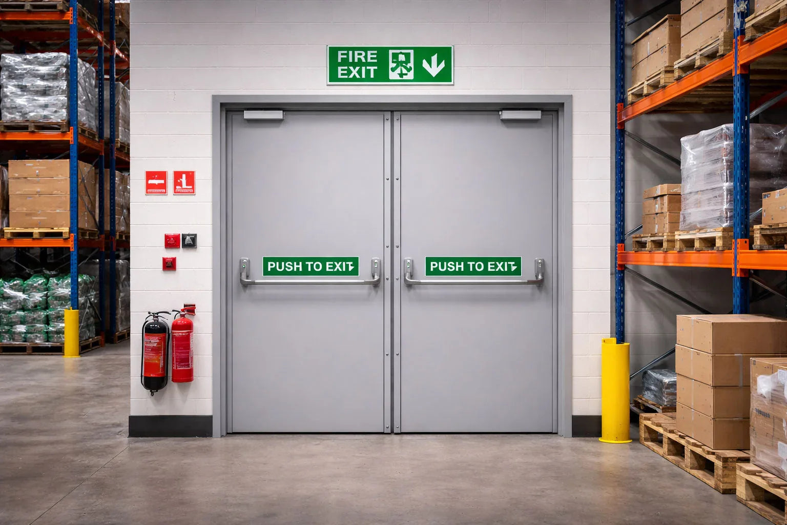 Fire Exit Doors - My Store