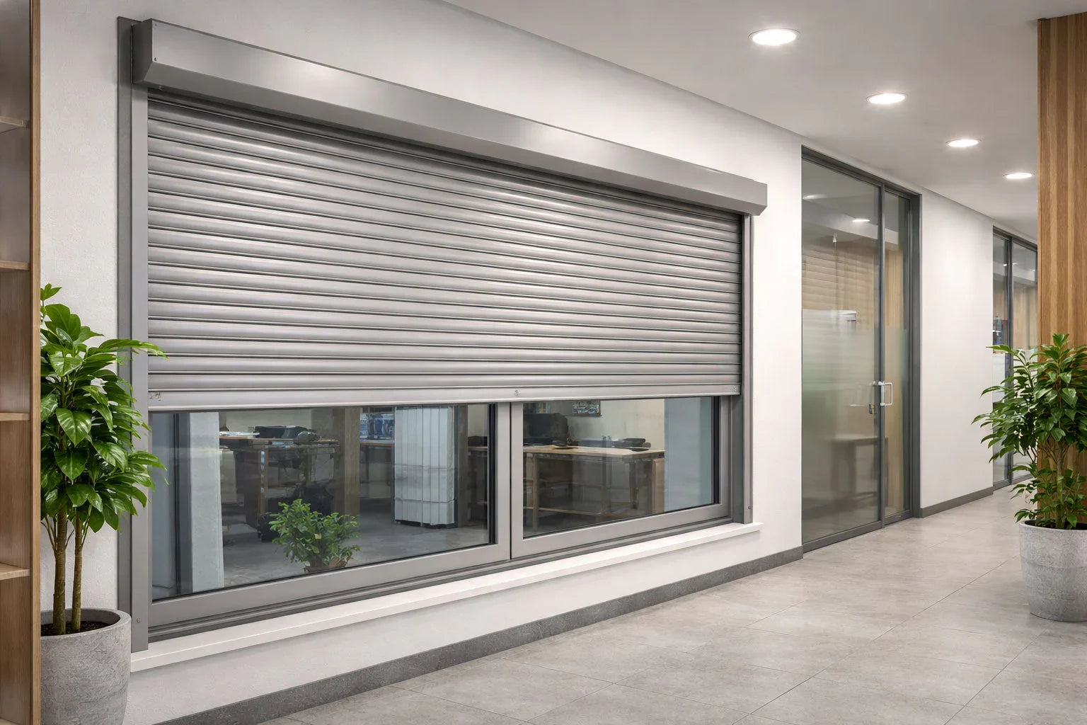 Internal Roller Shutters - My Store