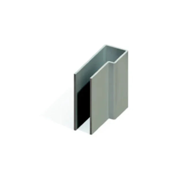 100mm Galvanised Steel Roller Shutter Guide Rail - Wind Lock - My Store