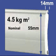 55mm Foam Filled Aluminium Slats - My Store
