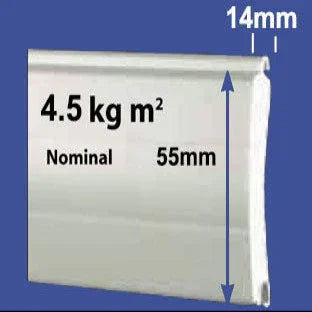 55mm Foam Filled Aluminium Slats - My Store
