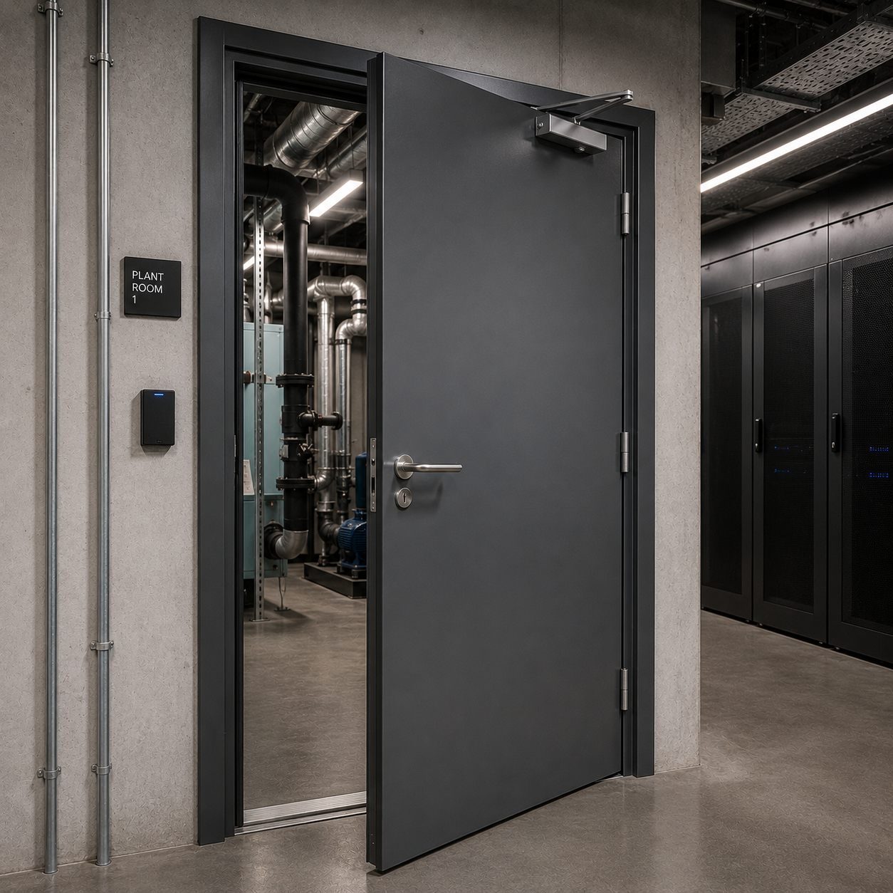 Acoustic Steel Doors