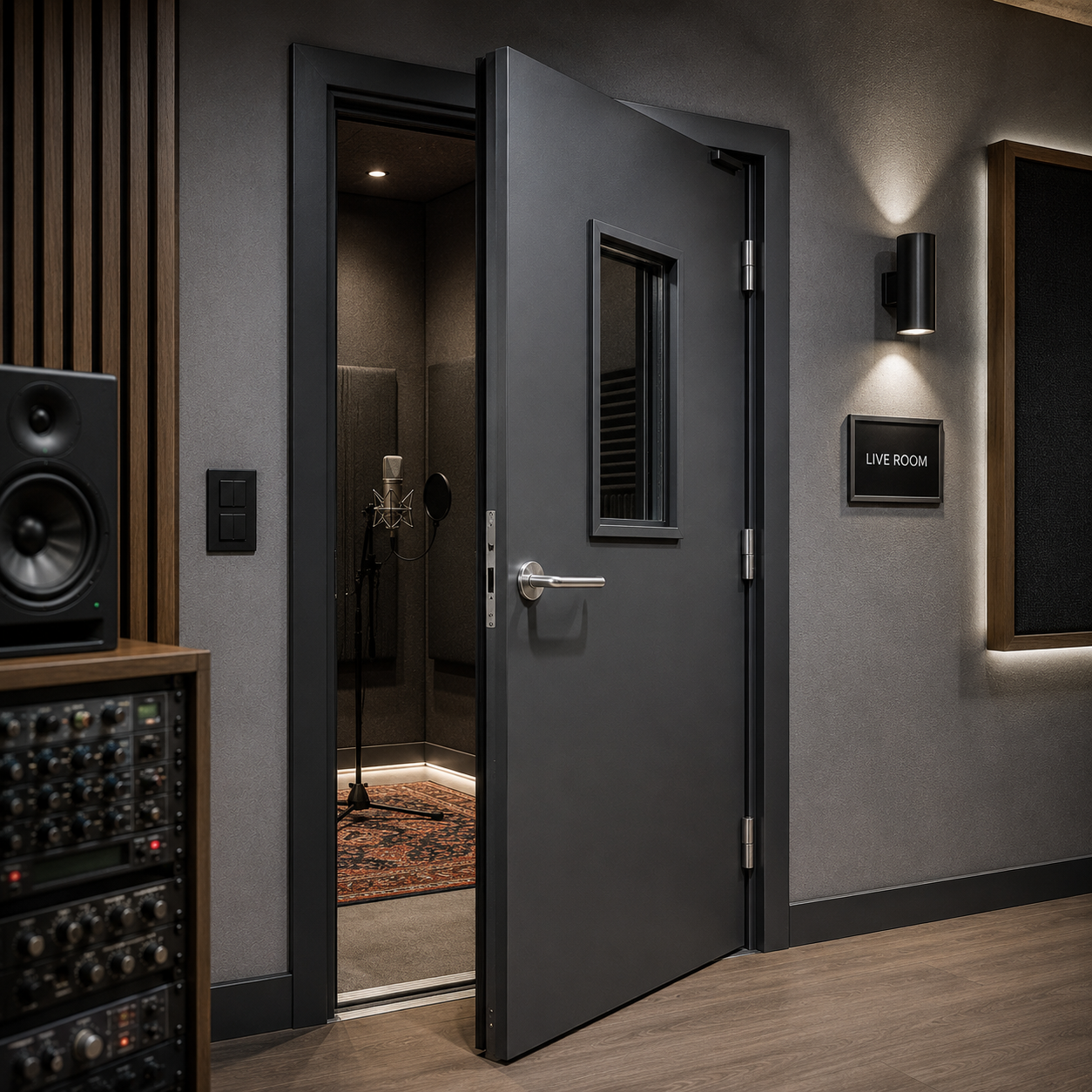 Acoustic Steel Doors