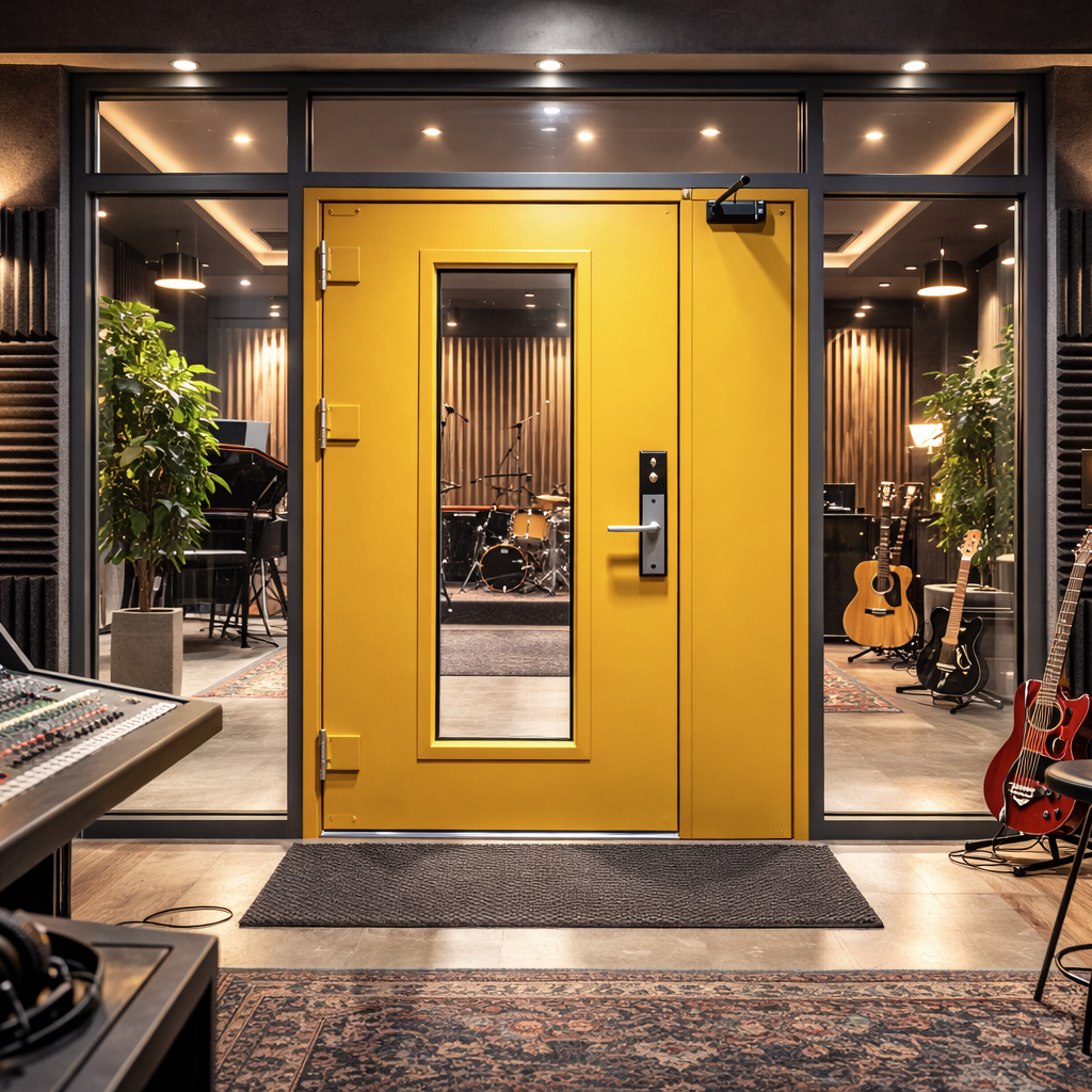 Acoustic Steel Doors