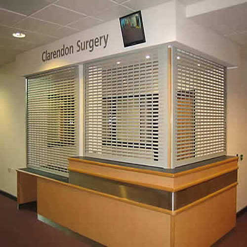 Compact Punched Roller Shutter - 44% Vision