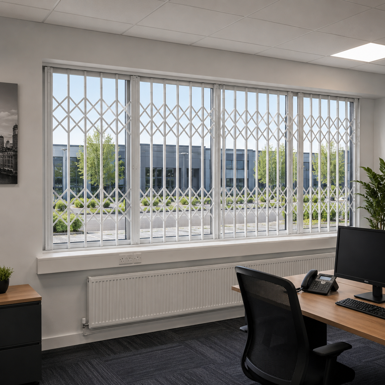 Insurance Approved - Level 2 Retractable Security Grille
