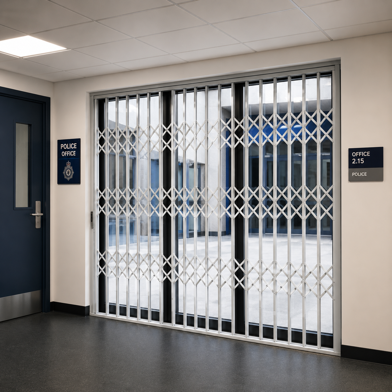 Insurance Approved - Level 2 Retractable Security Grille