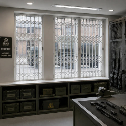 Insurance Approved - Level 3 Retractable Security Grille - My Store