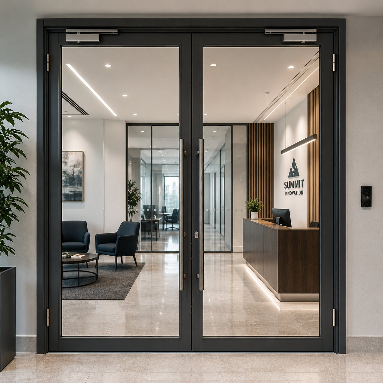 Fully Glazed Door Systems