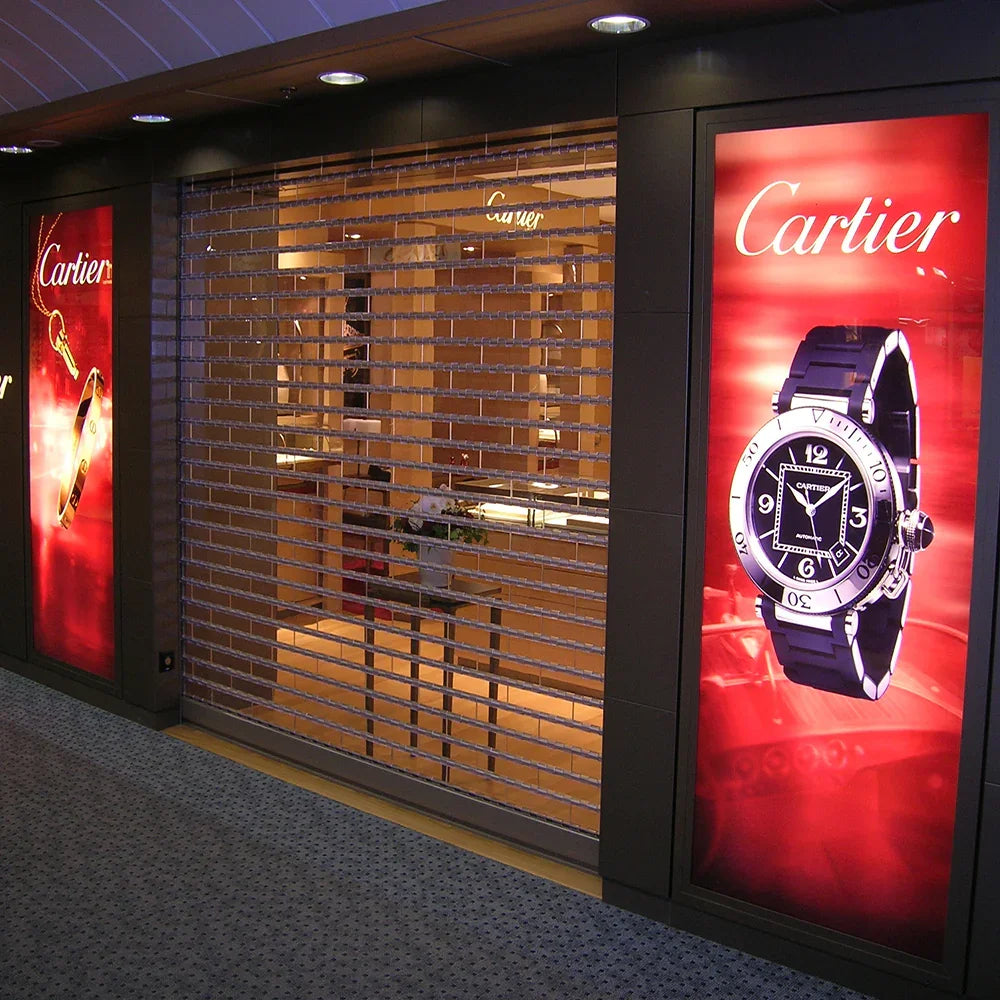 Transparent Polycarbonate Roller Shutter - 83% Vision - My Store