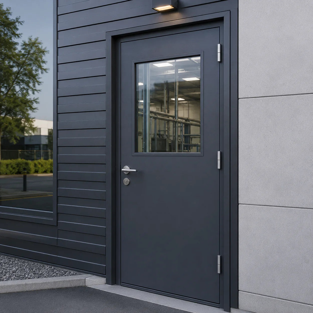 External Steel Fire Door - My Store