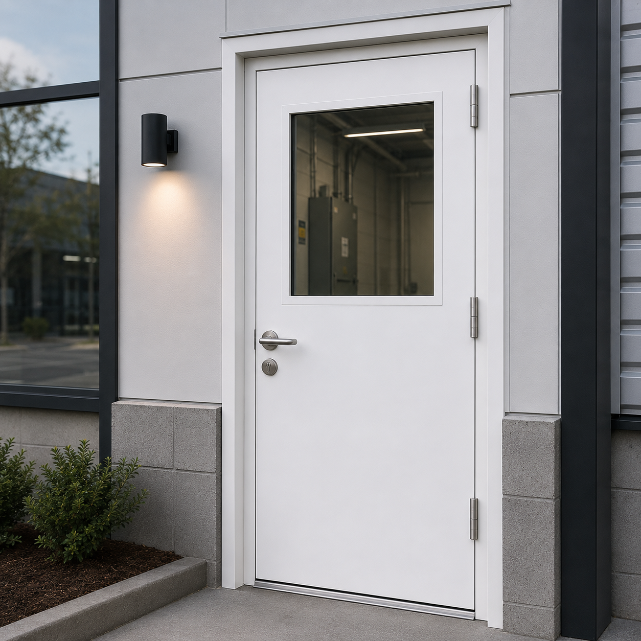 External Steel Fire Door
