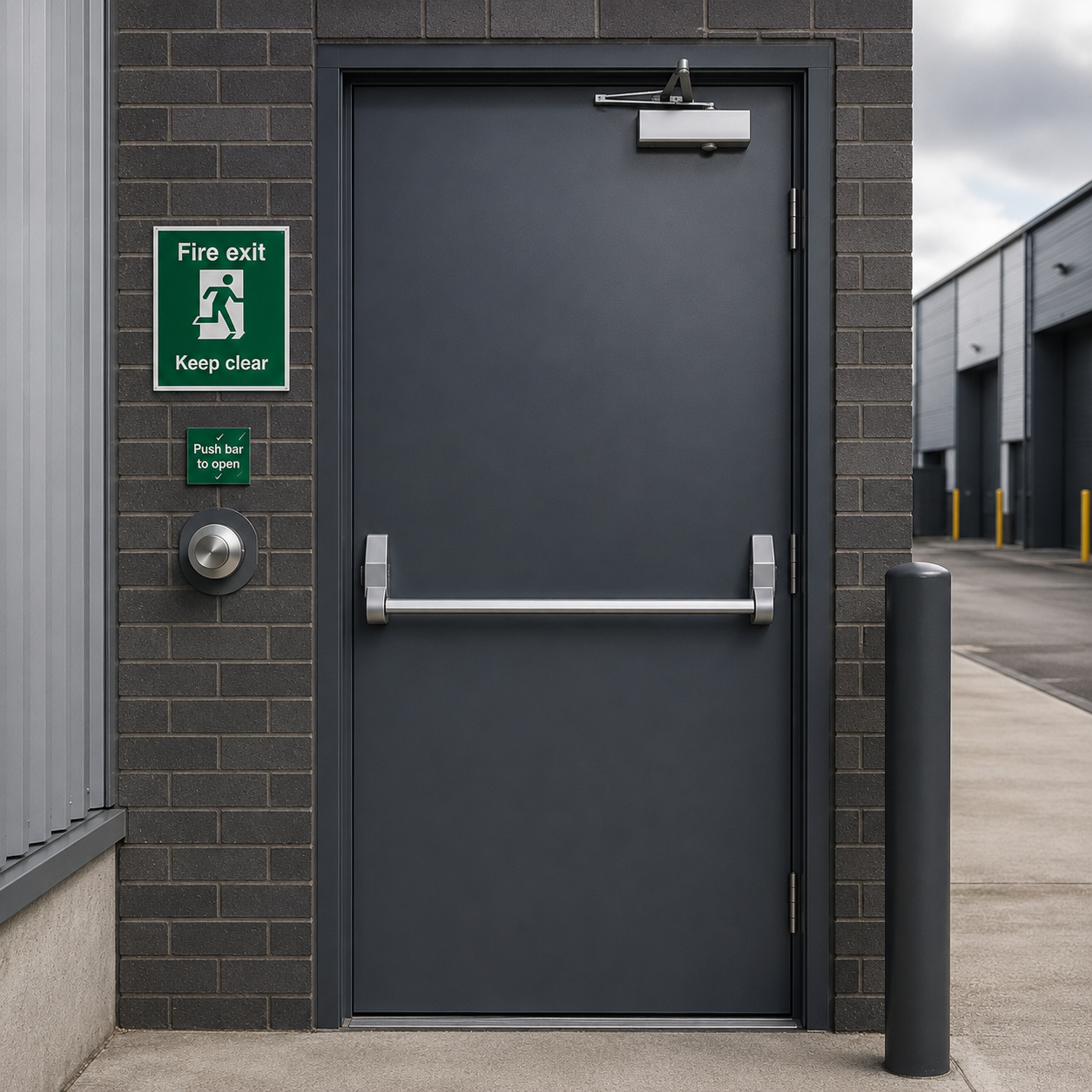 Fire Exit Door