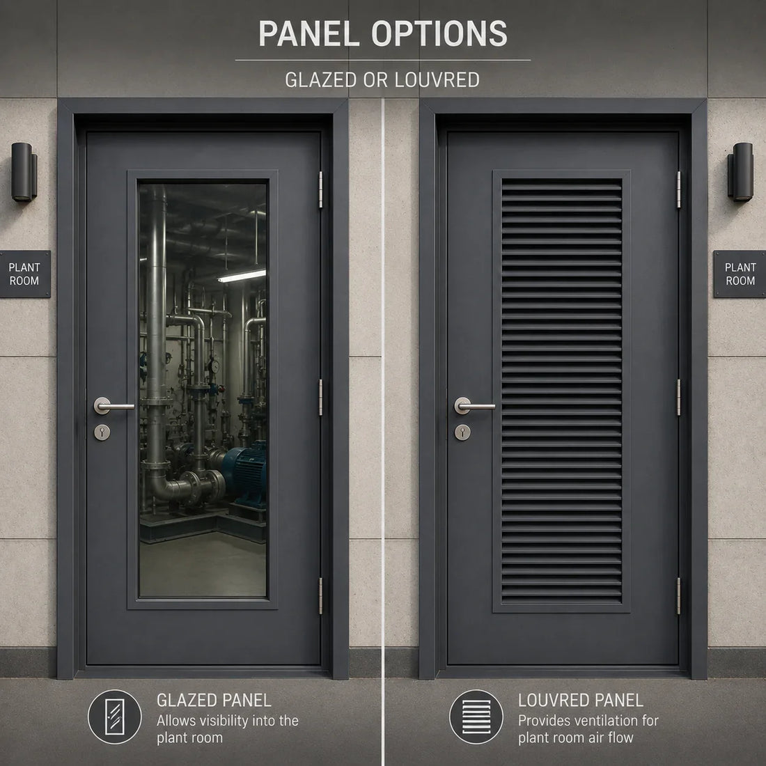 External Steel Fire Door - My Store