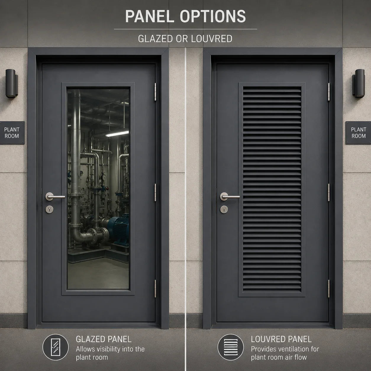 External Steel Fire Door - My Store