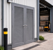 Steel Louvred Doors - My Store