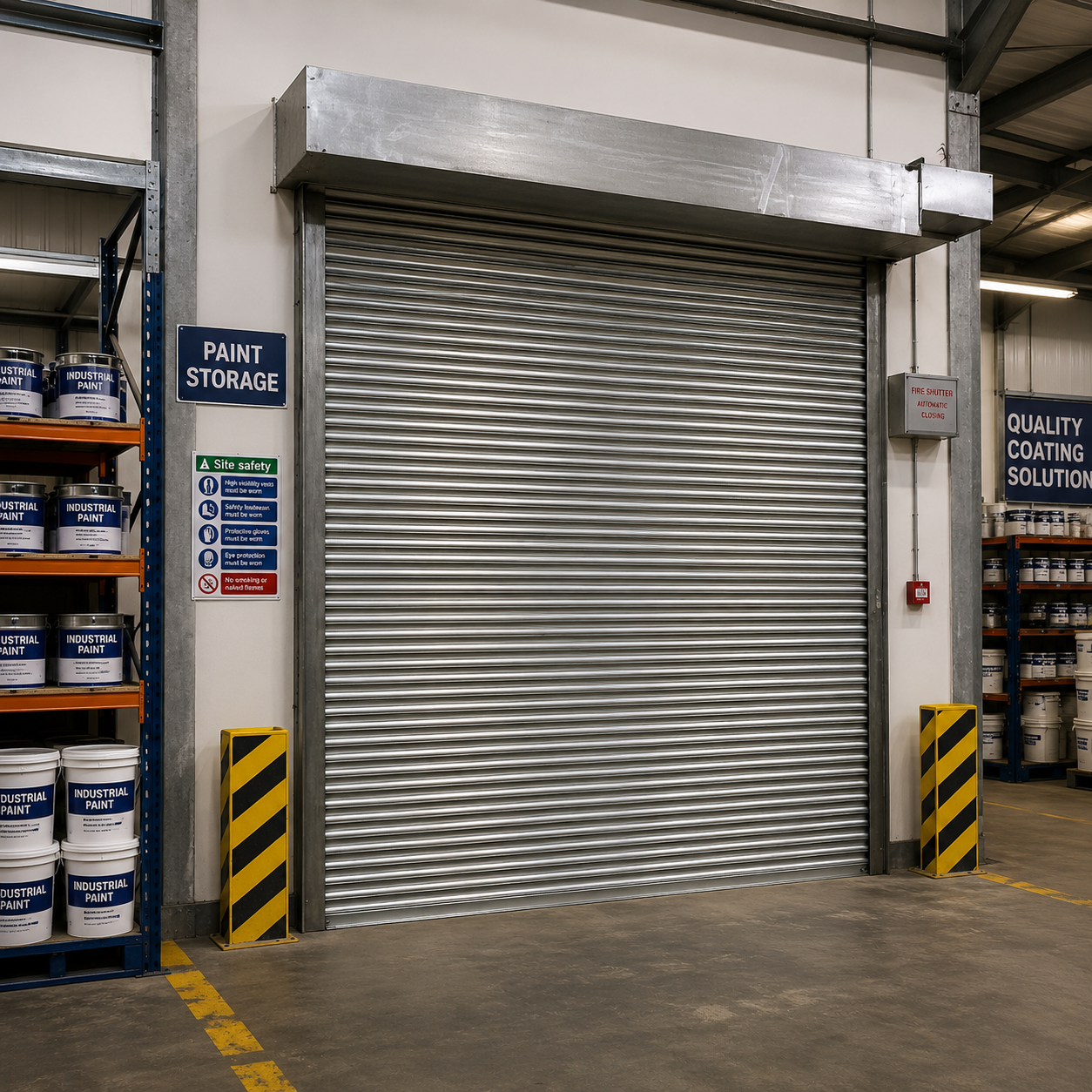 Industrial Fire Shutters
