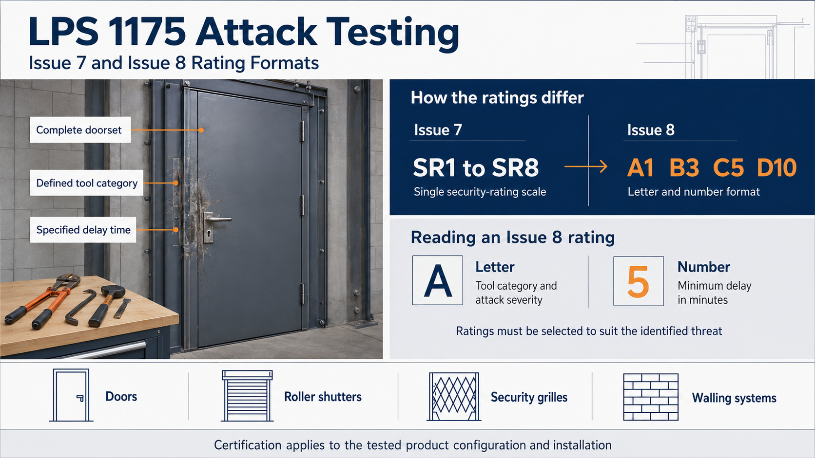 LPS1175 Issue 7 and Issue 8 Testing – Security Direct