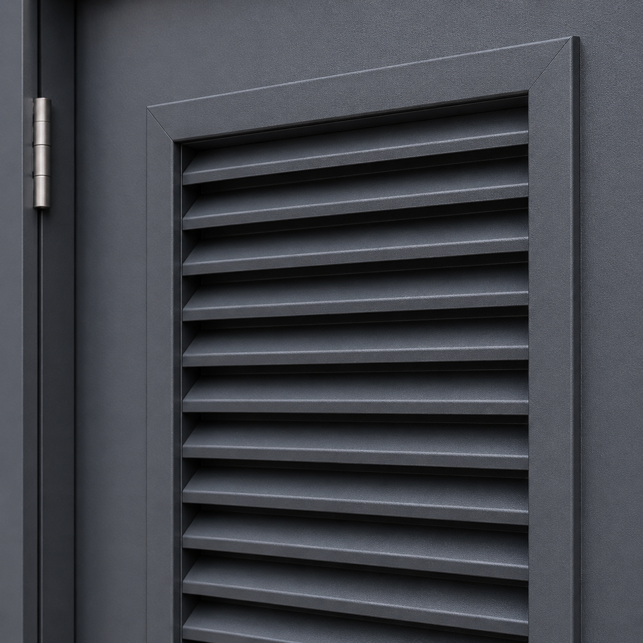 Steel Louvred Doors