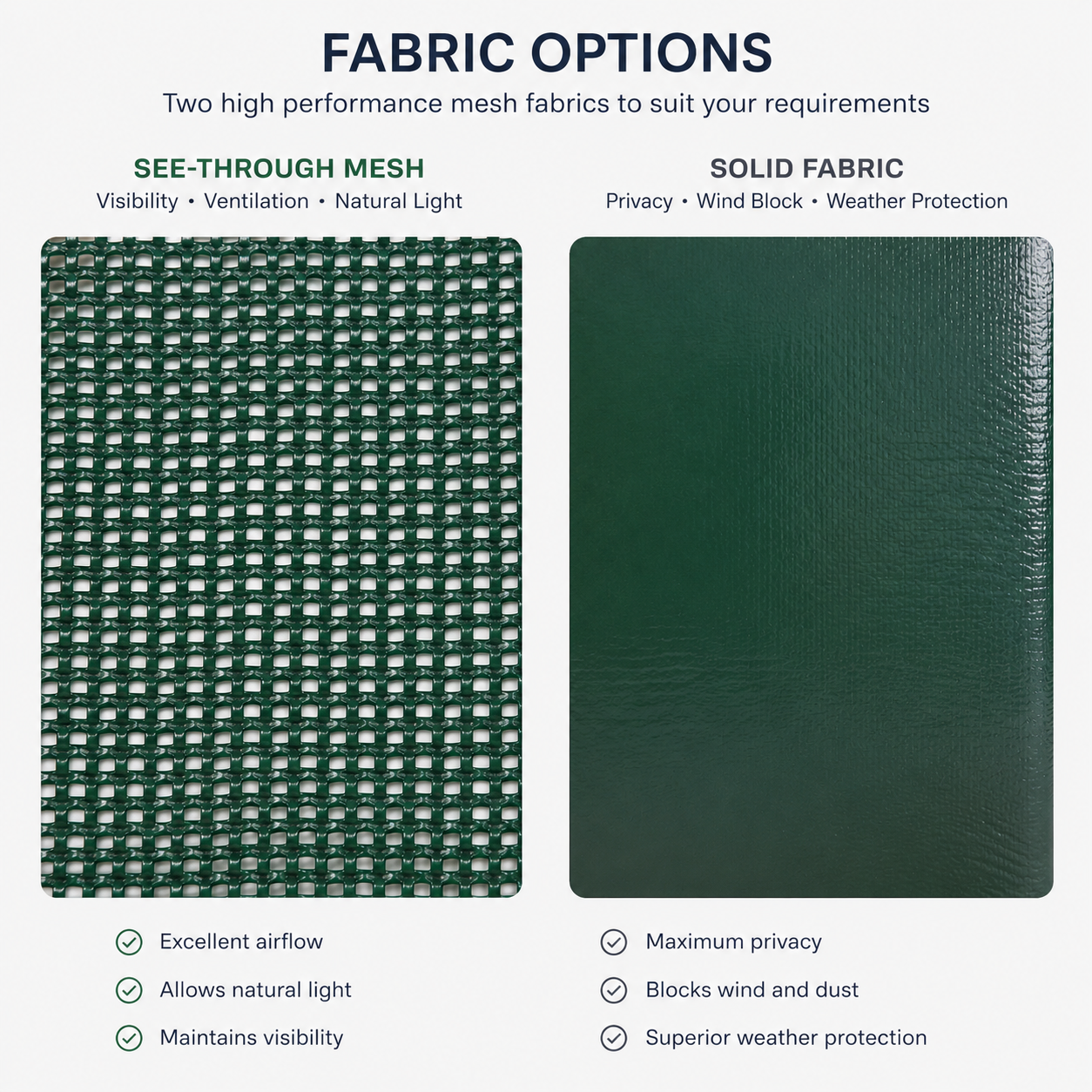 Galebreaker Folding Screens Doors