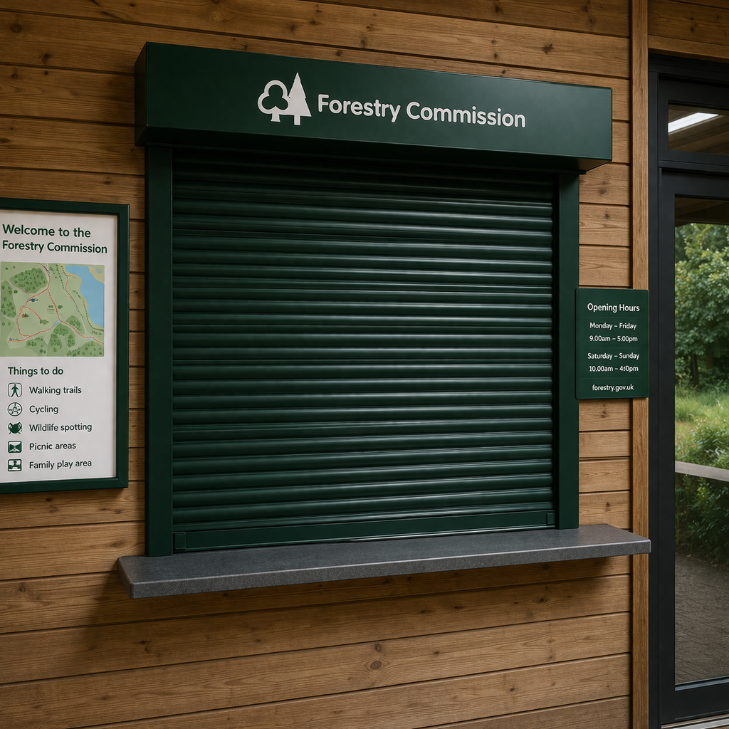 Lightweight Bar Servery Shutter