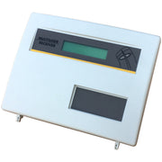 Multiuser receiver control unit with digital display for security systems