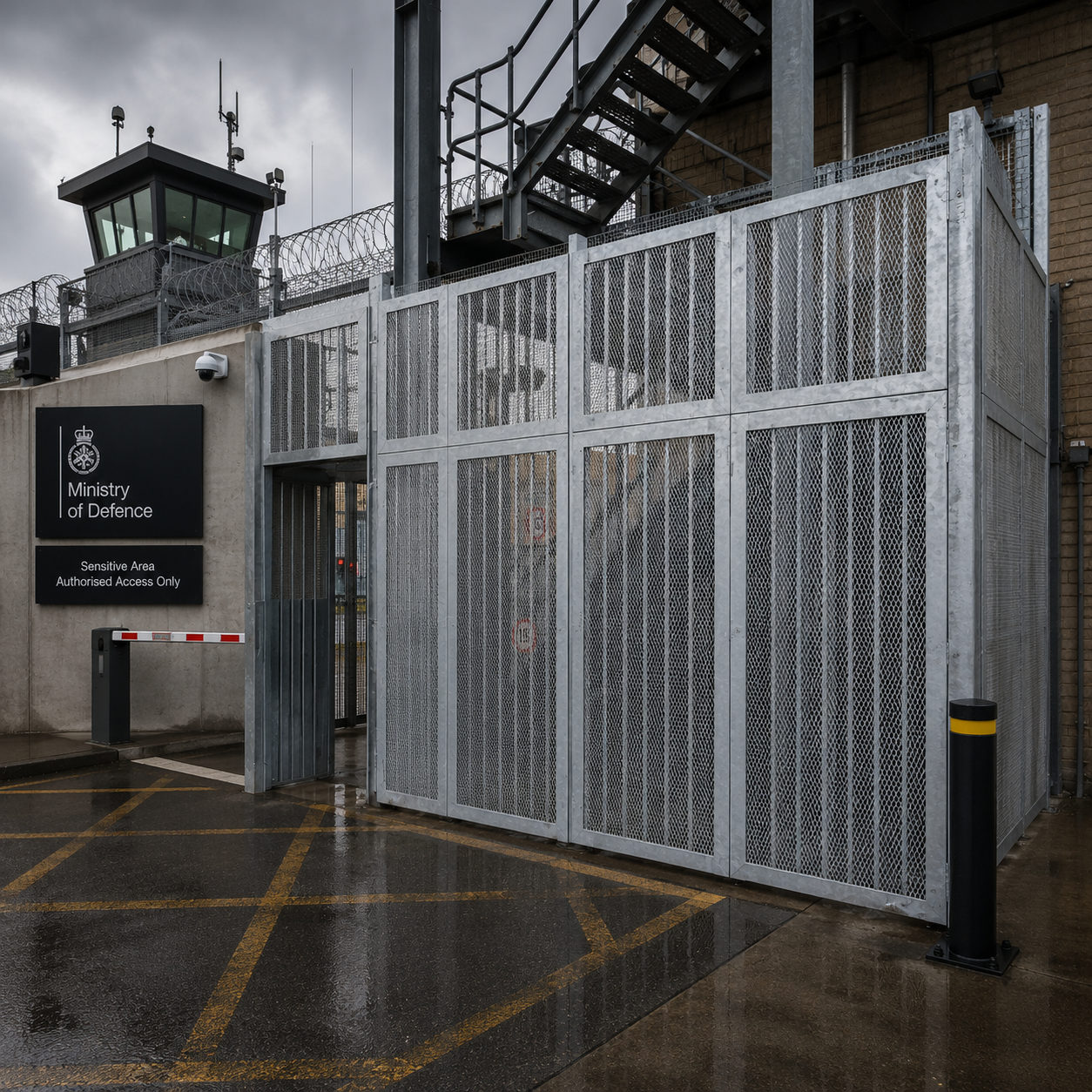 Security Rated Mesh Window Guards