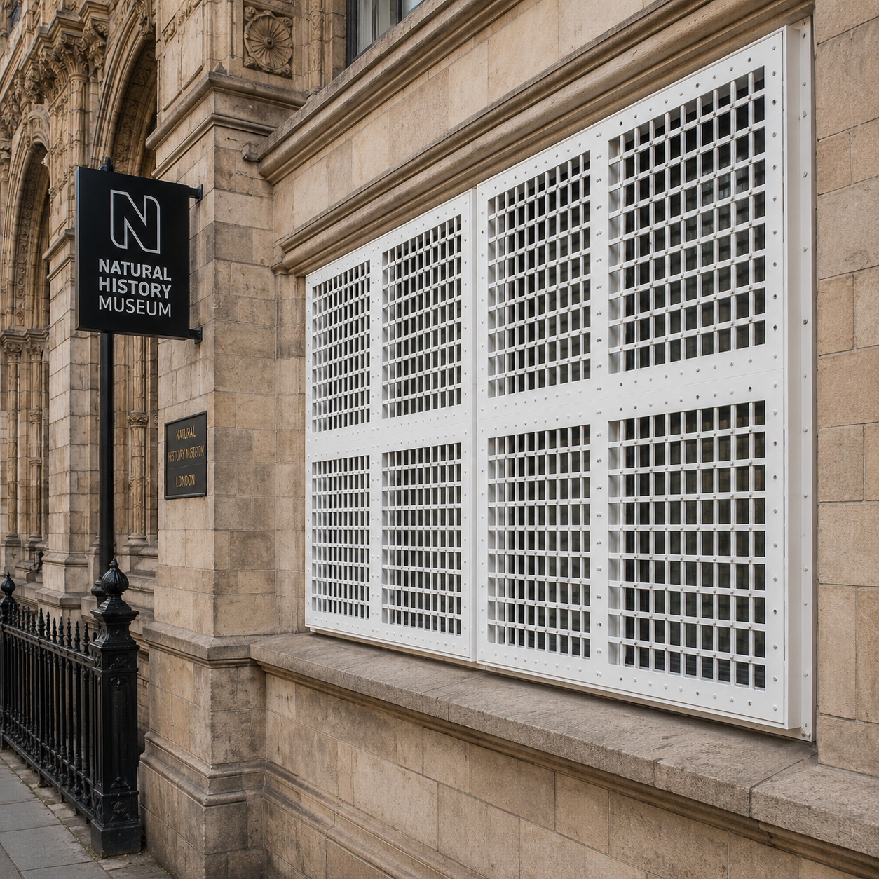 Security Rated Window Bars