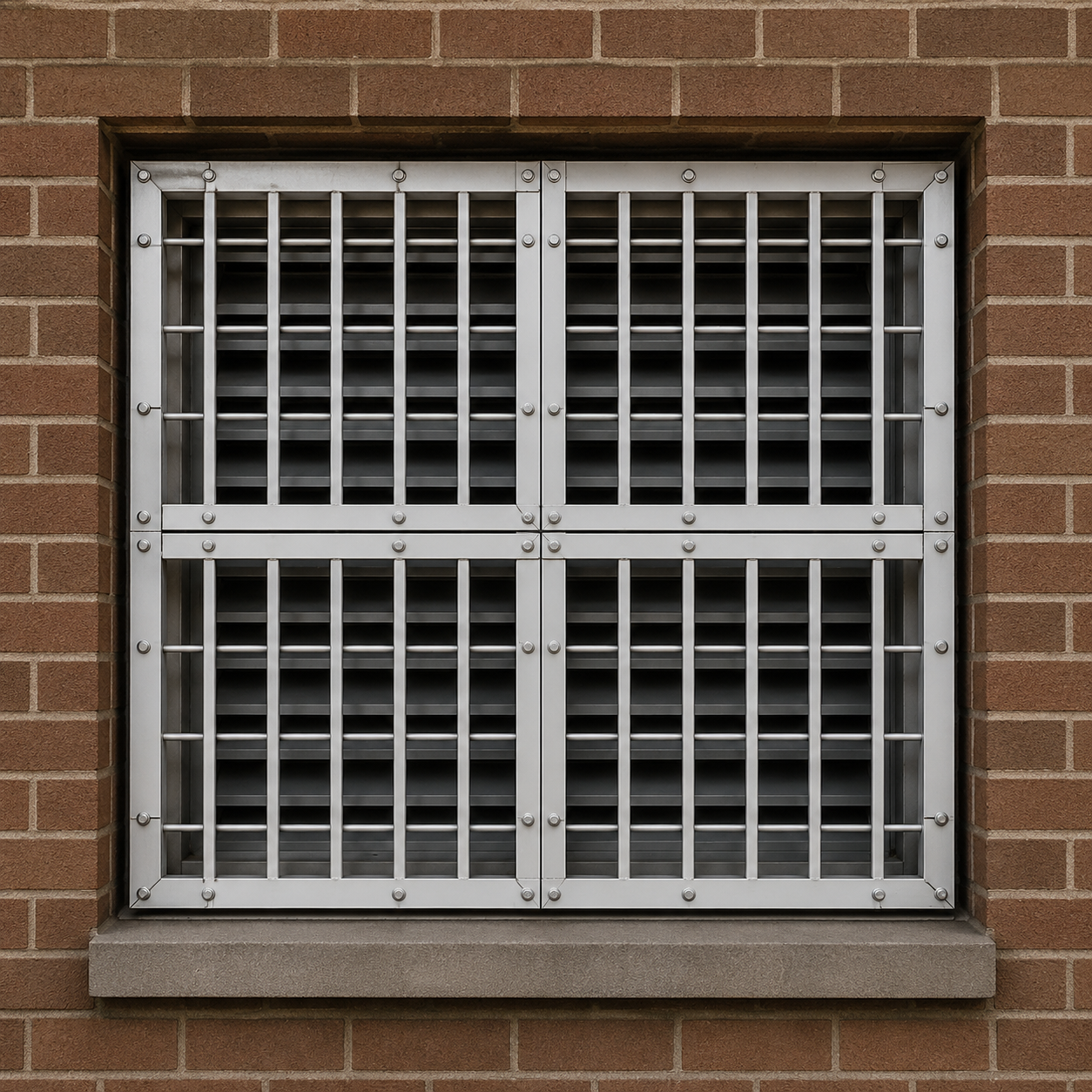 Security Rated Window Bars