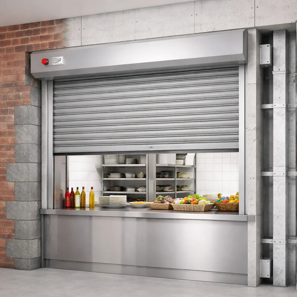 Servery Fire Shutter - Rigid Structure - My Store
