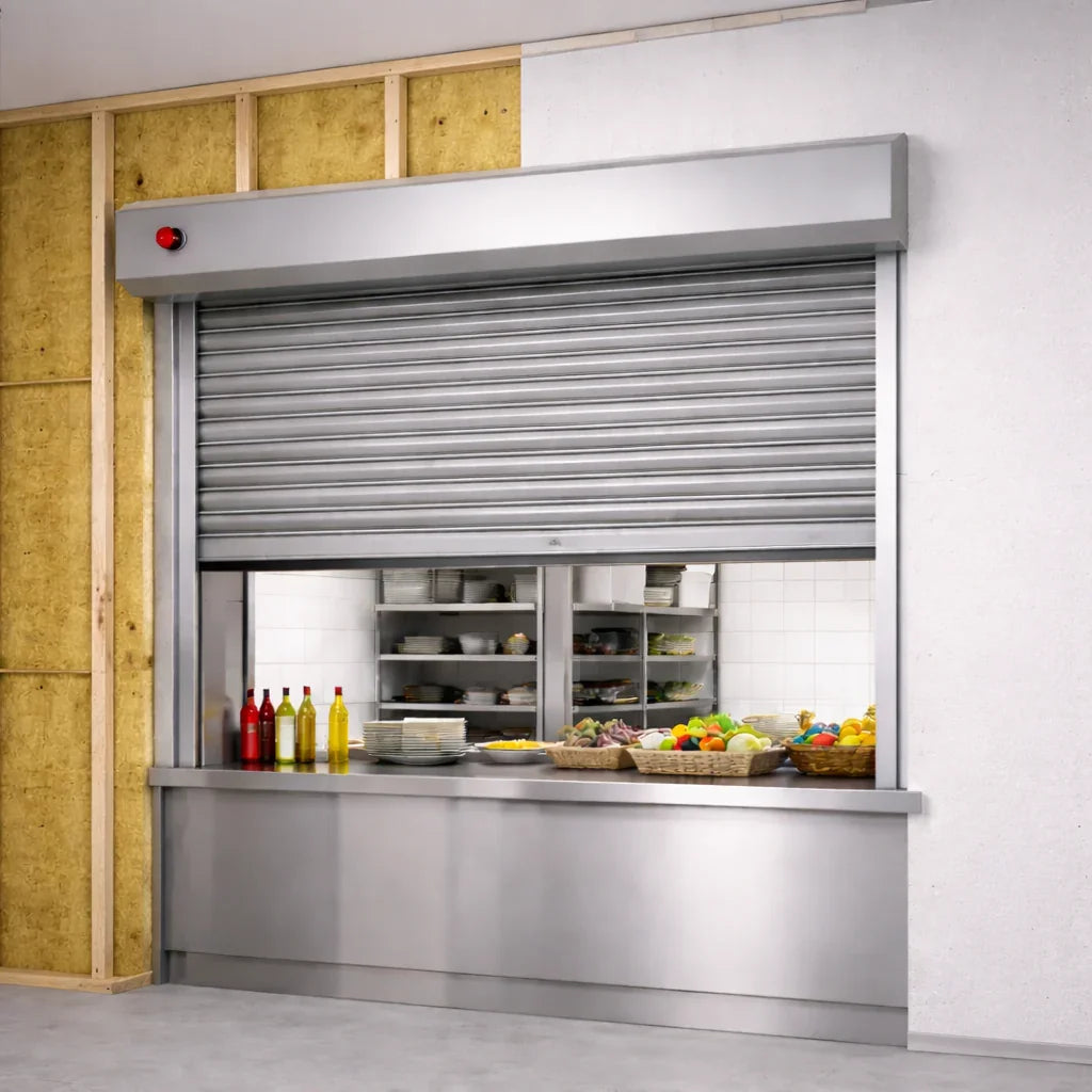 Servery Fire Shutters - Flexible Structure - My Store