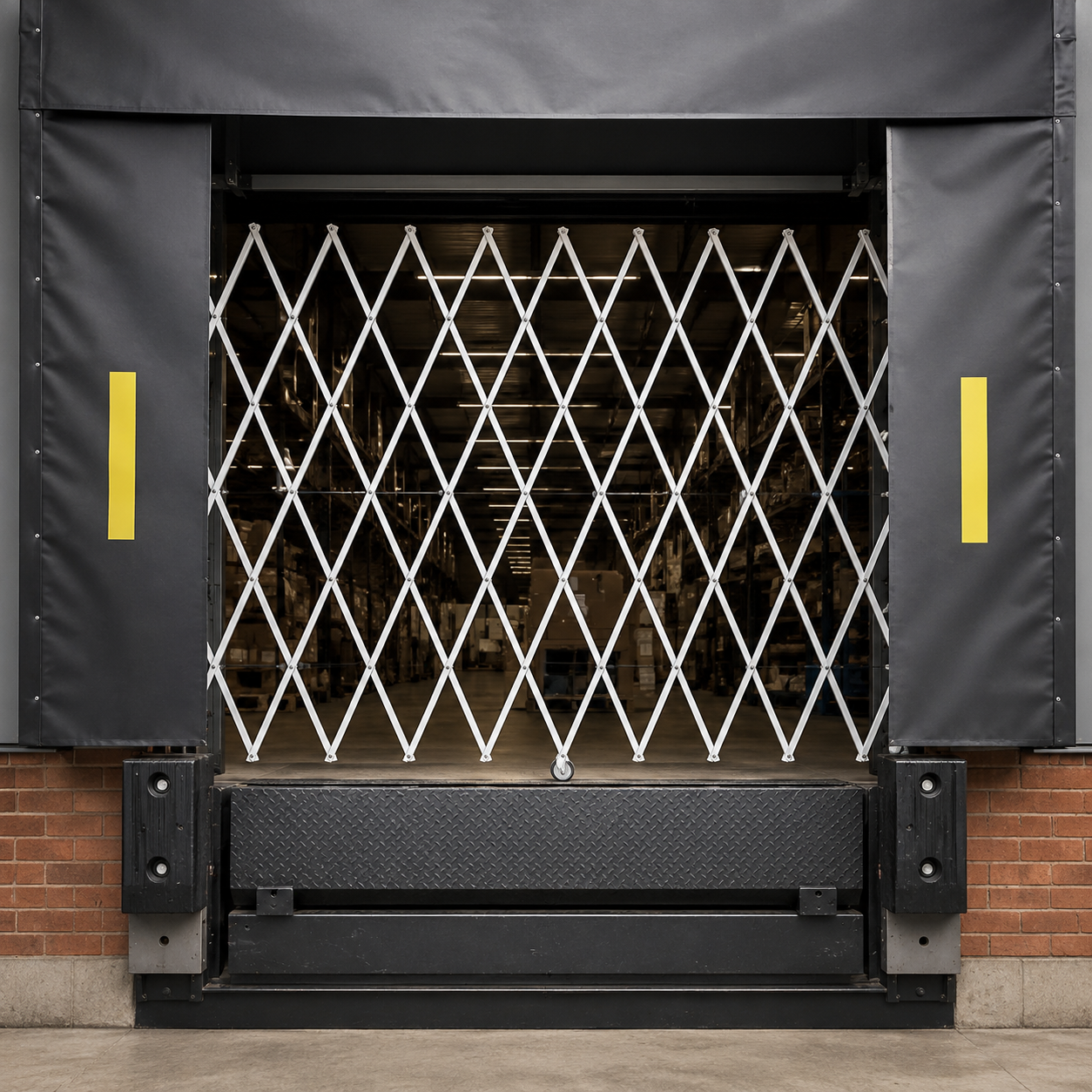 Trackless Retractable Barrier