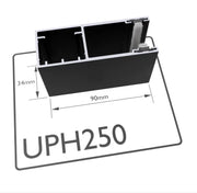 UPH250 - 90mm Aluminium Guide Rail - My Store