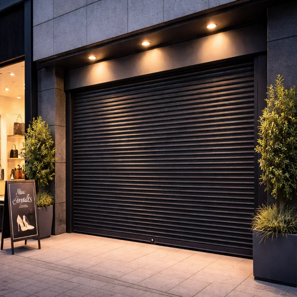 Wide Span Aluminium Roller Shutter - My Store